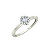varitsa-jewellers - 0.83ct Round Diamond Gold Engagement Ring - 27GG06